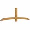 Ekena Millwork Bellingham Rough Sawn Timber Gable Bracket, Western Red Cedar, 96"W x 28"H x 4"D x 4"F, 7/12 Pitch GBW096X28X0404BEL00RWR - alternate 5
